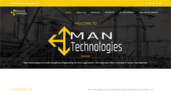 Desktop Screenshot of man-technologies.com